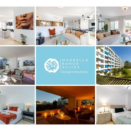 Marbella Banus Suites - Banus - Terrazas De Banus Urb- Premium 2Br - 2Ba - Redecorated - Brand-New Furniture - Outdoor Terrace - Heart Of Puerto Banus - Steps From Marina, Beach & El Corte Ing Luxury Shopping - Pools & Garden Solarium- Ideal For Fami